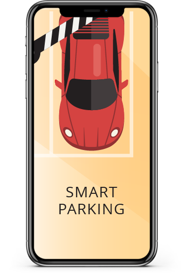 image of westfield smart parking marketing material