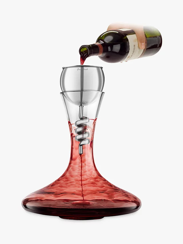 Final Touch Stainless Steel Twister Aerator and Decanter – 